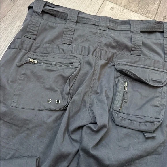 Johnny Was Pete $& Greta Hailey Belted Cargo Pants Boho Chic Utility - Picture 14 of 14